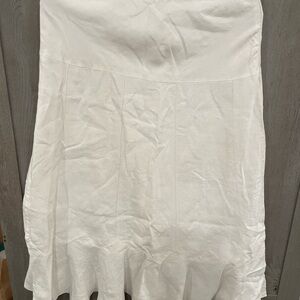 Chic White Maxi Skirt